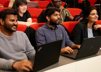 Photo: Recruiting students as tutors.